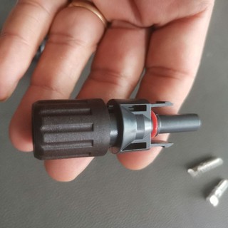 Đầu Nối MC4 YZLR 1500V 30A Solar Jack Pin Mặt Trời - Vỏ Nhựa Nguyên Sinh Lõi Đồng Mạ Thiếc PV-JY-0901 Chính Hãng