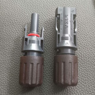 Đầu Nối MC4 YZLR 1500V 30A Solar Jack Pin Mặt Trời - Vỏ Nhựa Nguyên Sinh Lõi Đồng Mạ Thiếc PV-JY-0901 Chính Hãng