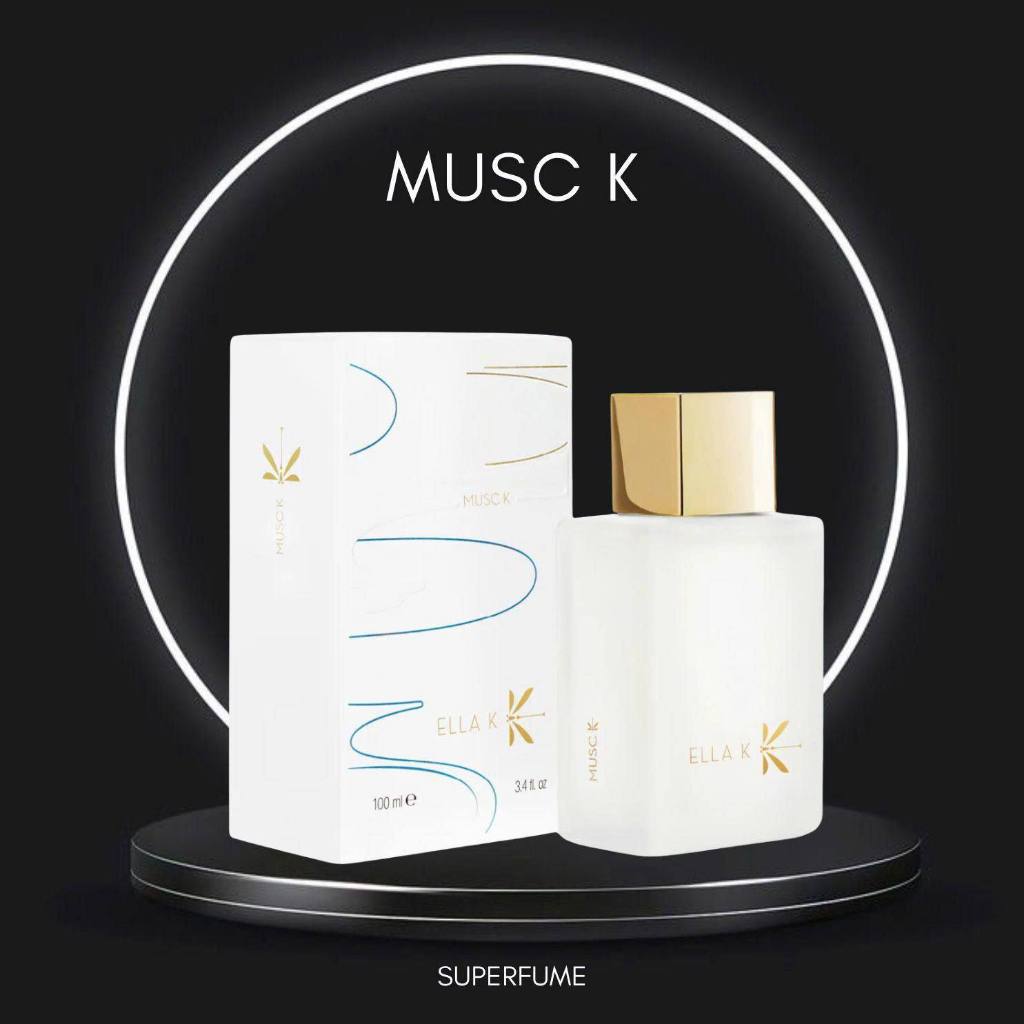 [ Fullseal ] Nước hoa unisex thanh khiết Ella K Musc K EDP 100ml