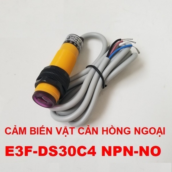 Cảm biến vật cản hồng ngoại E3F-DS30C4 NPN-NO 6-36V, E3F-DS30Y1 220V NO, E3F-DS30Y2 220V NC