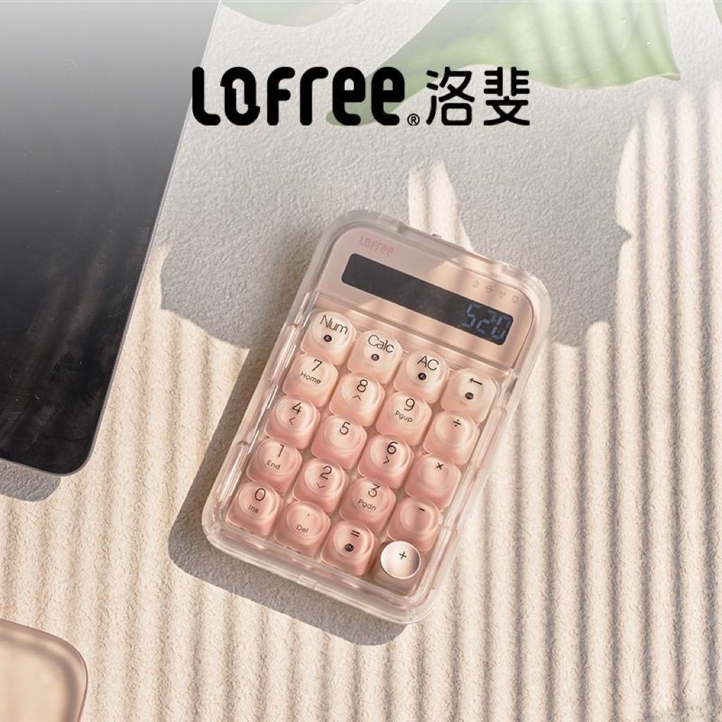Máy tính bàn phím số không dây Bluetooth Lofree DOT Foundation hotswap, có dây, 2.4ghz bỏ túi cao cấ