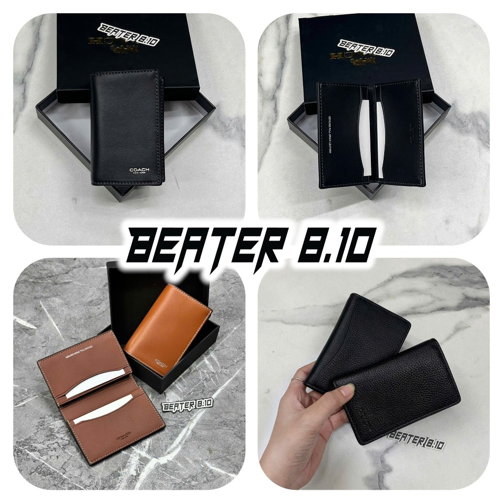 Ví Slim Bill Bifold Card Case Black, Gọn Nhẹ, Tinh Tế, Đẳng Cấp Phái Mạnh  - CZ511 Chính Hãng