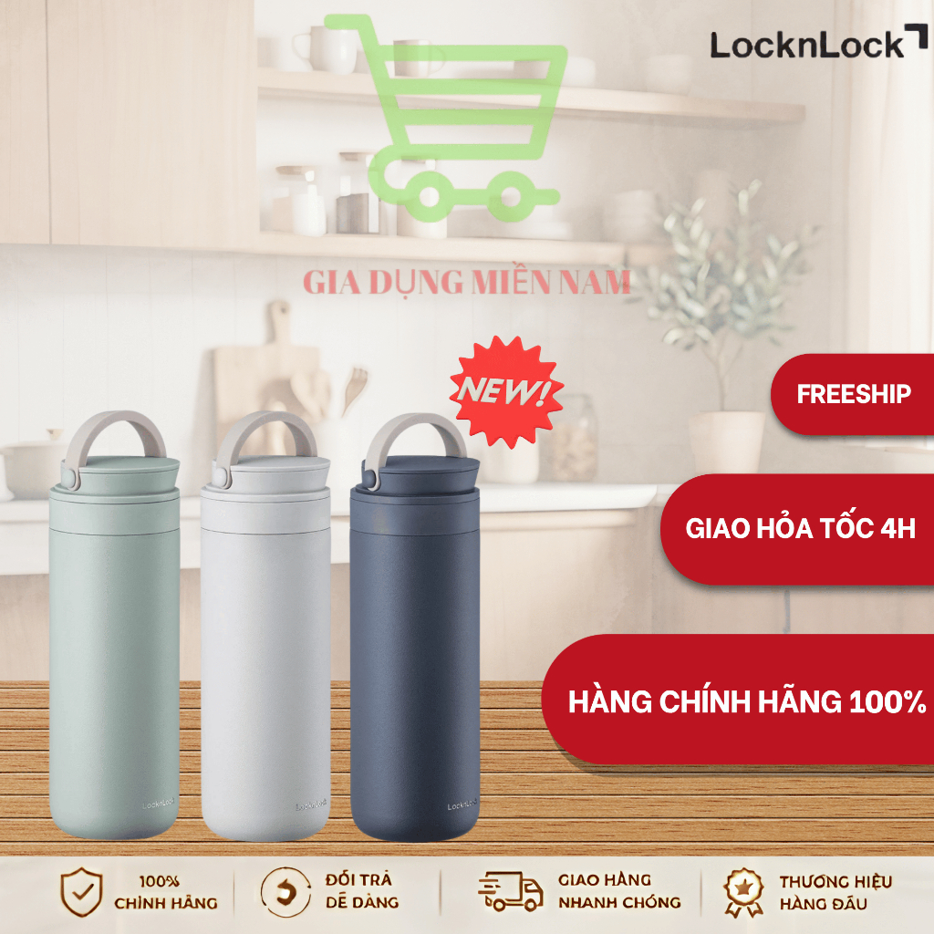 Bình giữ nhiệt LocknLock Metro Two Way LHC4274 475ml