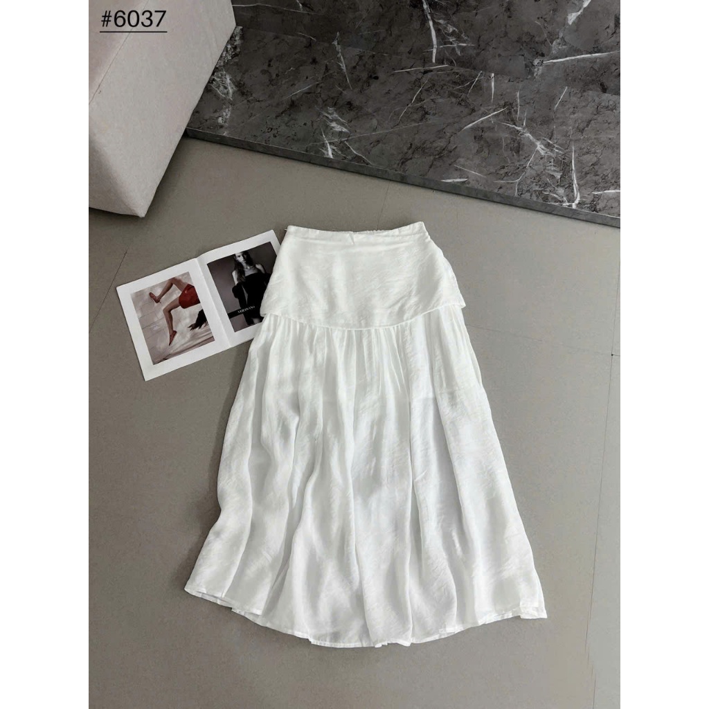 Chân Váy Tơ Dài Nữ 95cm – Mã 6037 – Dáng Xòe Bay Nhẹ, Thanh Lịch Nữ Tính | BigBuy360 - bigbuy360.vn