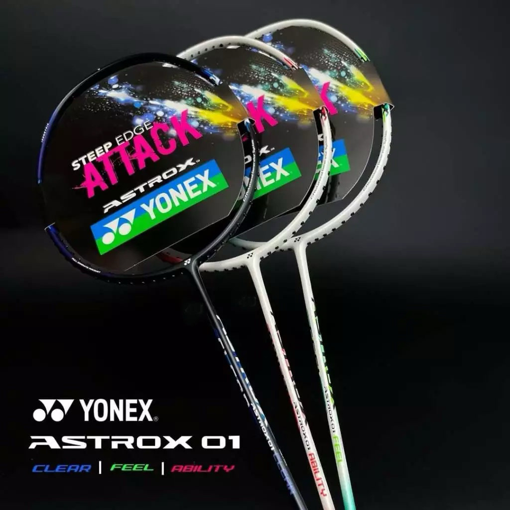 【Căng Cước + Tặng full phụ kiện】Vợt cầu lông Yonex Astrox 01 Clear/Ability/Feel chính hãng, siêu dễ 
