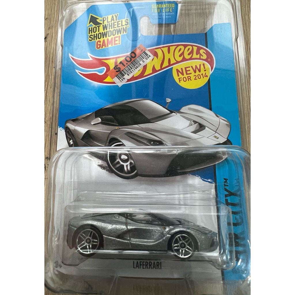 Xe mô hình Hot Wheels Laferrari (New For 2014) - Card Cổ Siêu Hiếm - Full Card