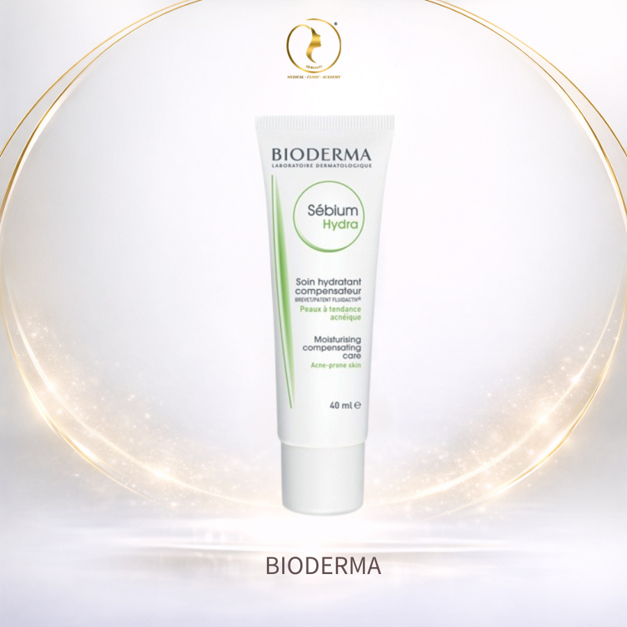 KEM CÂN BẰNG ĐỘ ẨM BIODERMA SEBIUM HYDRA CHO DA  MỤN TRỨNG CÁ 40ML