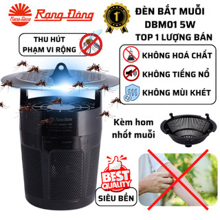 Đèn bắt muỗi, đuổi muỗi DBM01 5W Rạng Đông