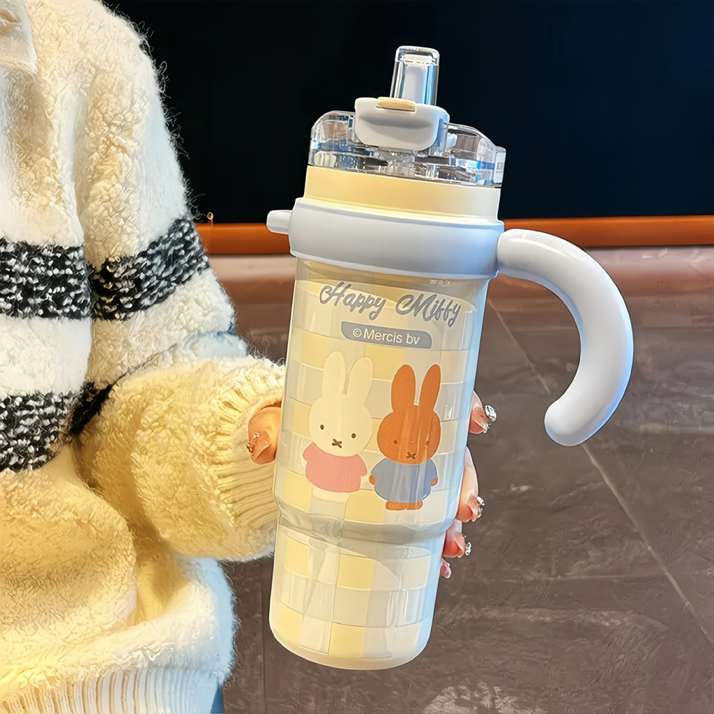 Ly giữ nhiệt cao cấp Miffy 1000ml