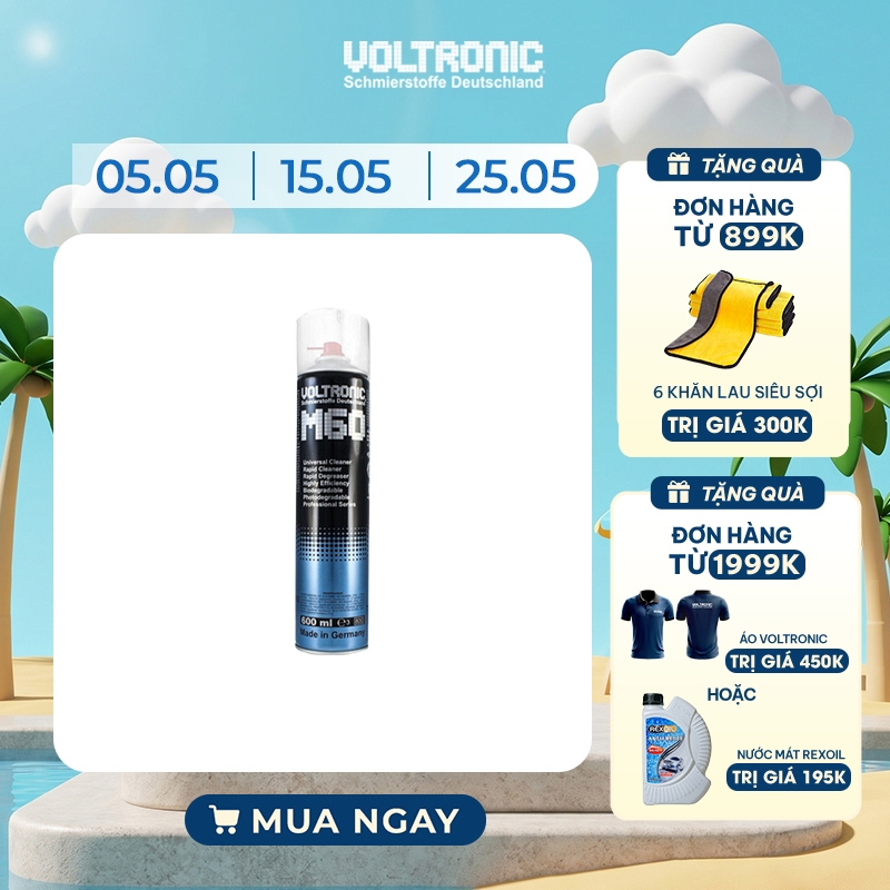 Dung dịch vệ sinh tẩy rửa đa năng nhập khẩu đức VOLTRONIC m60 chain cleaner