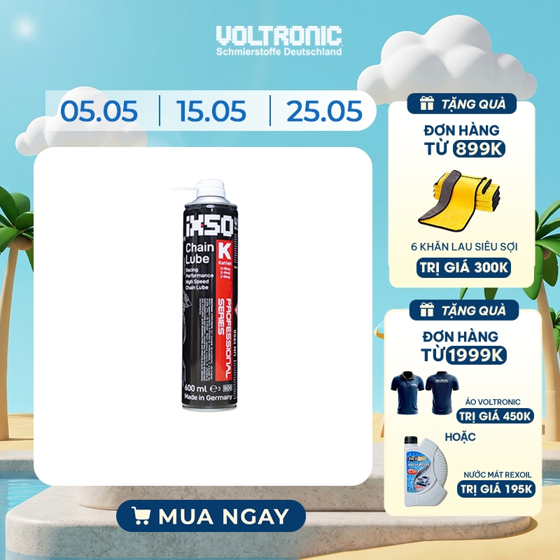 Xịt dưỡng sên mẫu mới 2022 VOLTRONIC ix50 jumbo 600ml