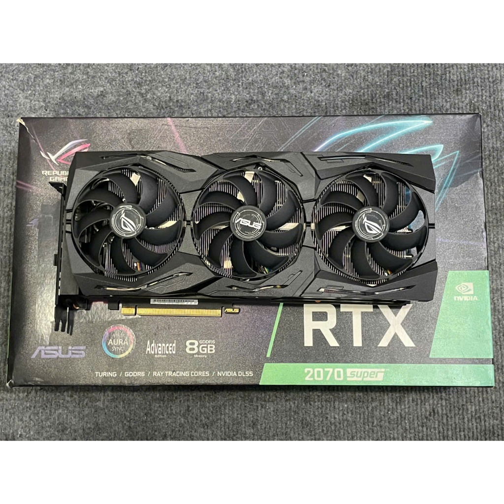 Card Màn Hình VGA RTX 2070 Super ASUS ROG STRIX 8GB OC Edition GDDR6 FULL BOX