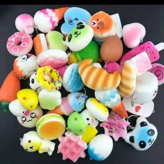 TỔNG HỢP SQUISHY MINI NHỰA