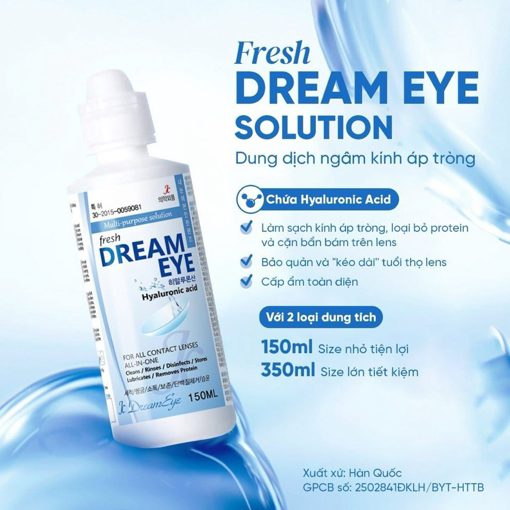 Nước ngâm lens Fresh Dream Eye 150ml