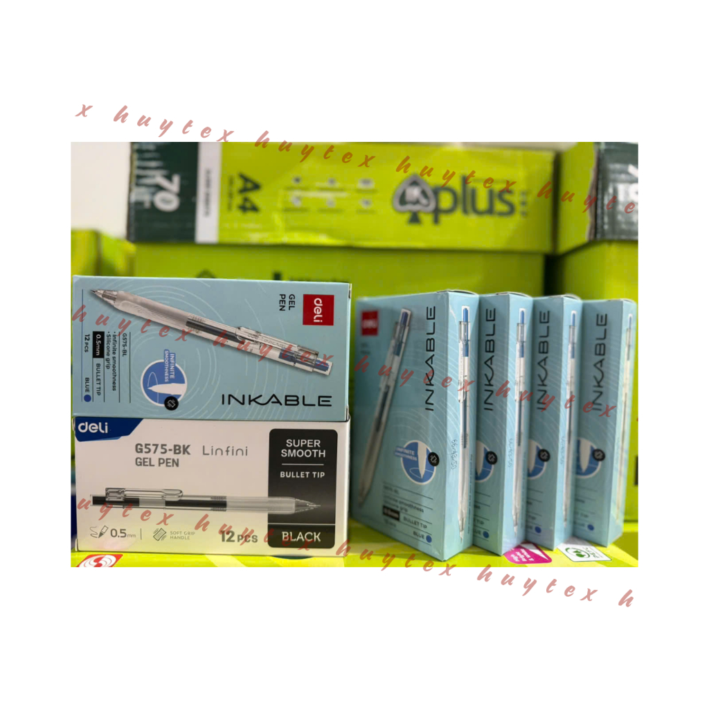 Hộp bút gel Deli G575