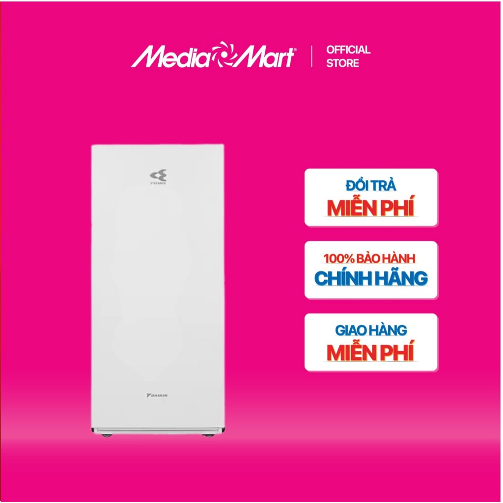 [SieuthiMediaMart] Lọc không khí kết hợp tạo ẩm Daikin MCK70ZVM7-W BH chính hãng-Ship0đ