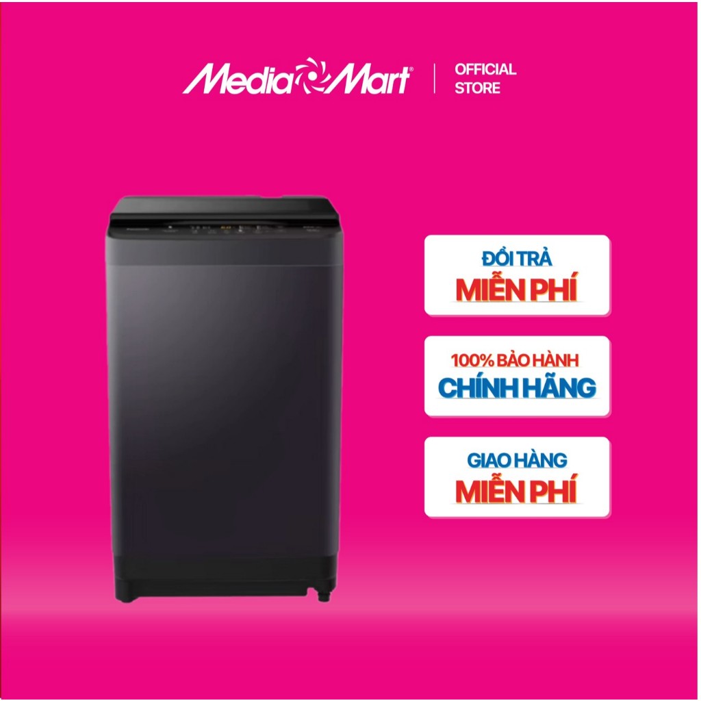 [SieuthiMediaMart] Máy Giặt Panasonic 10 Kg NA-F10S10BRV BH chính hãng-Ship0đ