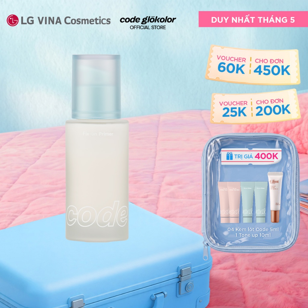 [LG Makeup VN] Kem lót Fix-on Primer Code Glokolor 30ml