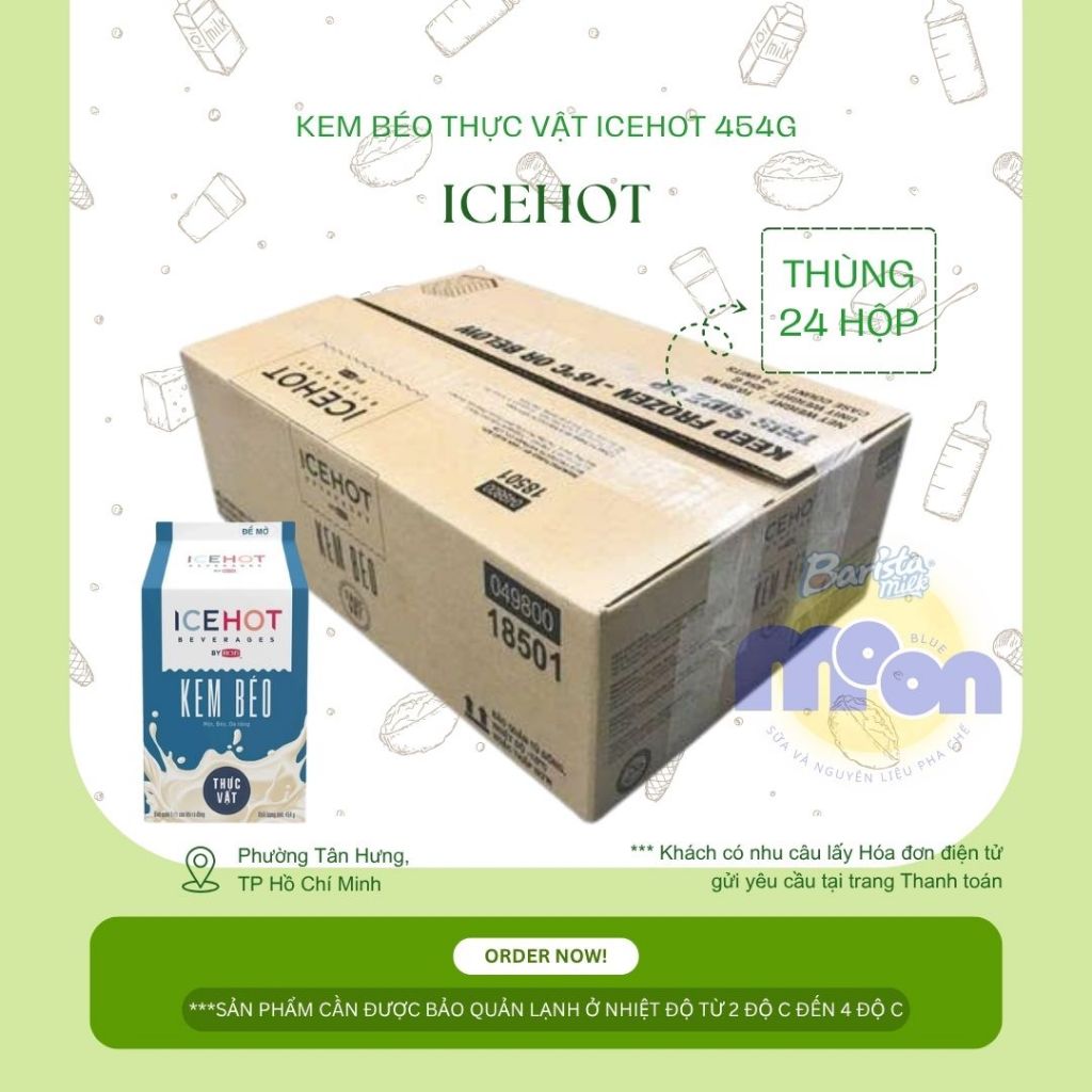 Kem Béo Thực Vật ICEHOT / RICH'S