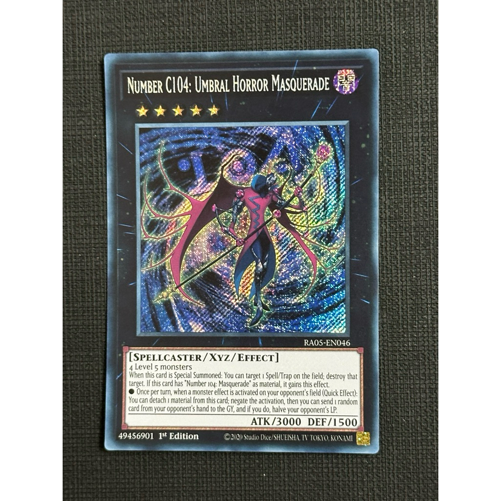 [TCG] Thẻ Bài Yugioh Number C104: Umbral Horror Masquerade