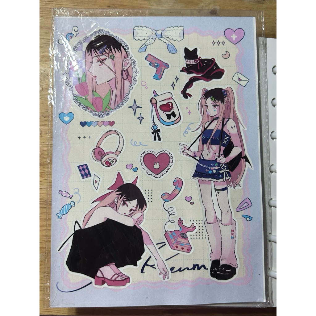 Set Sticker Kenma