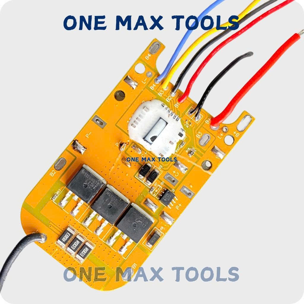 Mạch Pin Makita 5S 120A 18V -21V 3Fet 120a Cân bằng điện áp và bảo vệ đa tầng tải lớn, nhận máy hãng