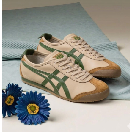 Giày Thể Thao Sneaker Onitsuka Tiger Mexico 66 SD "Beige Green"