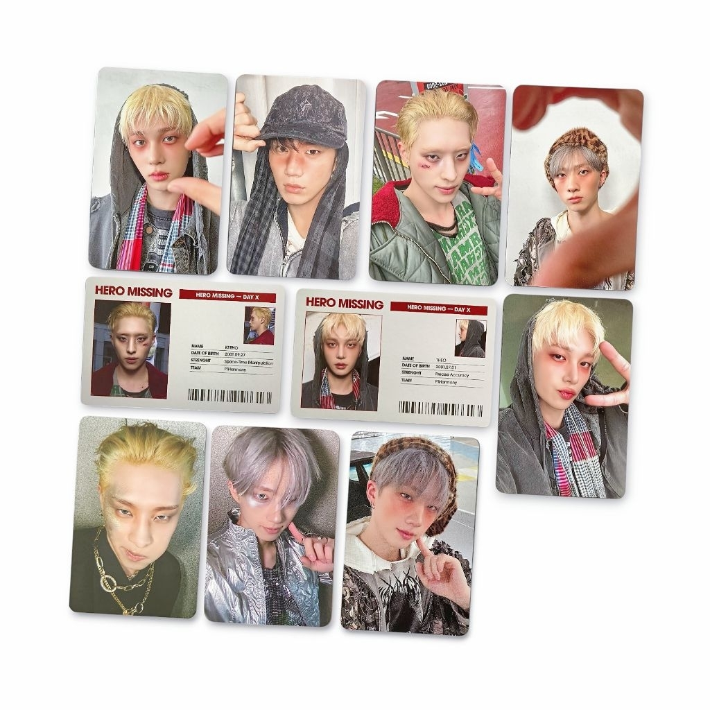 Thẻ ảnh card bo góc, pob P1Harmony - Album UNIQUE