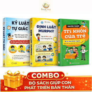 Combo 3 cuốn: Định Luật Murphy - Dạy trẻ cách mỉm cười trước những rắc rối + Kỷ luật tự giác + Trí khôn của trẻ
