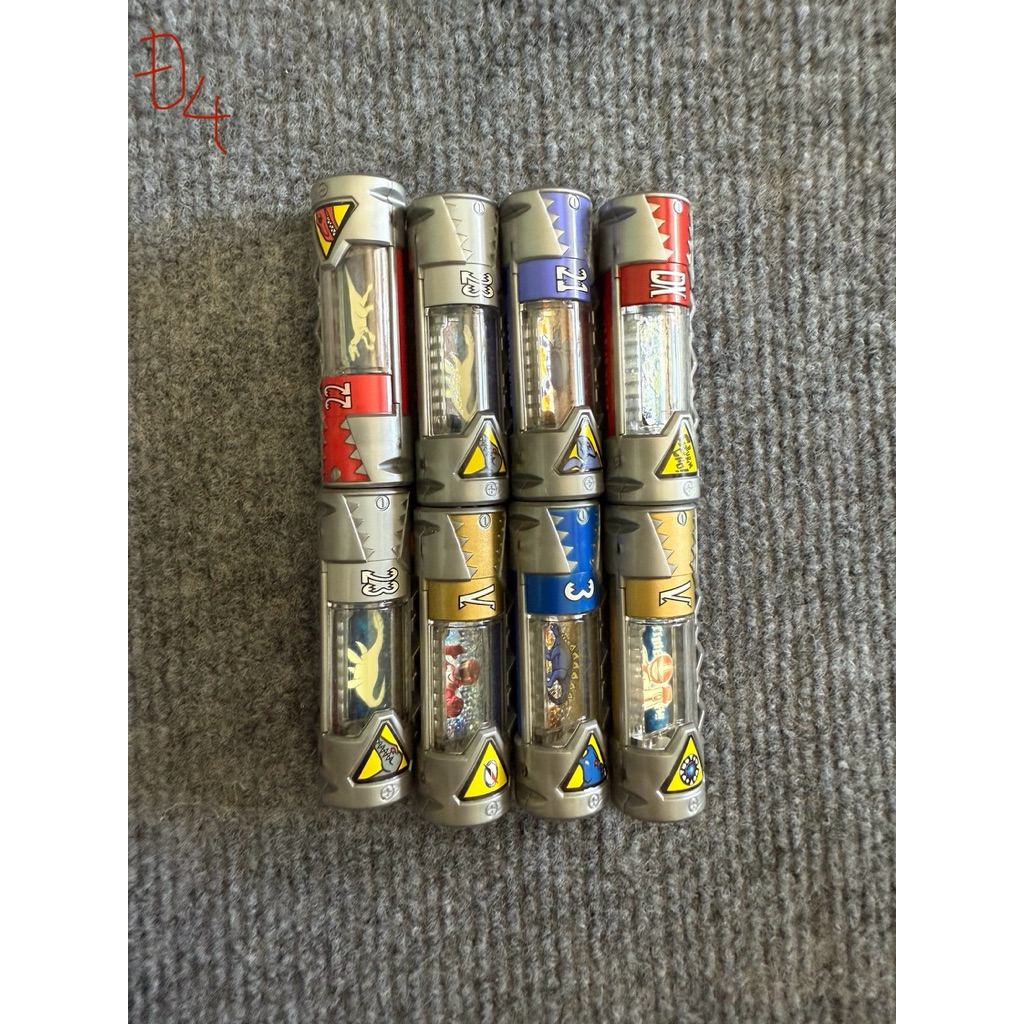Zyudenchi Candy Gashapon - Đồ chơi siêu nhân điện long. Siêu nhân supper sentai