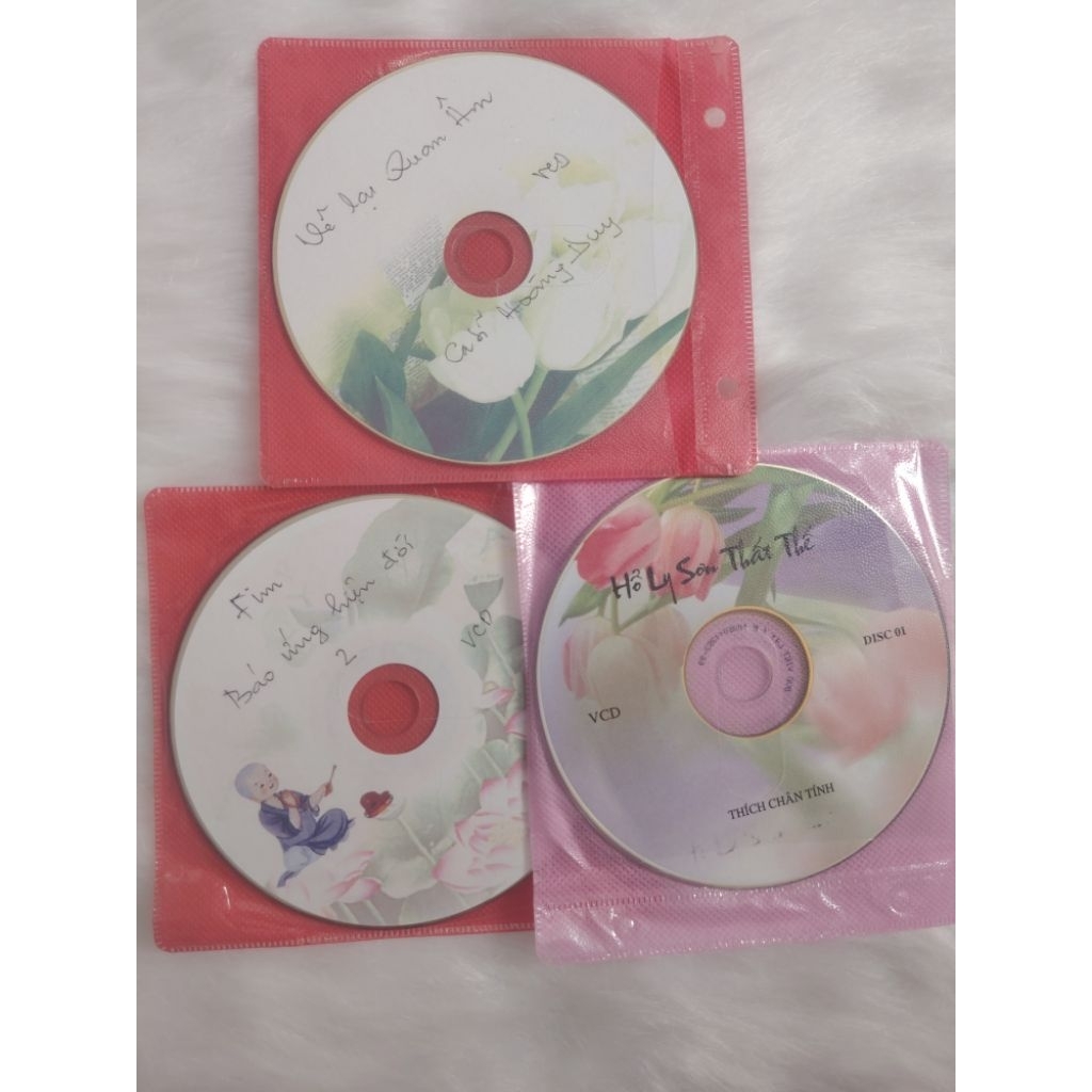 Combo 5 VCD Phật giáo như hình