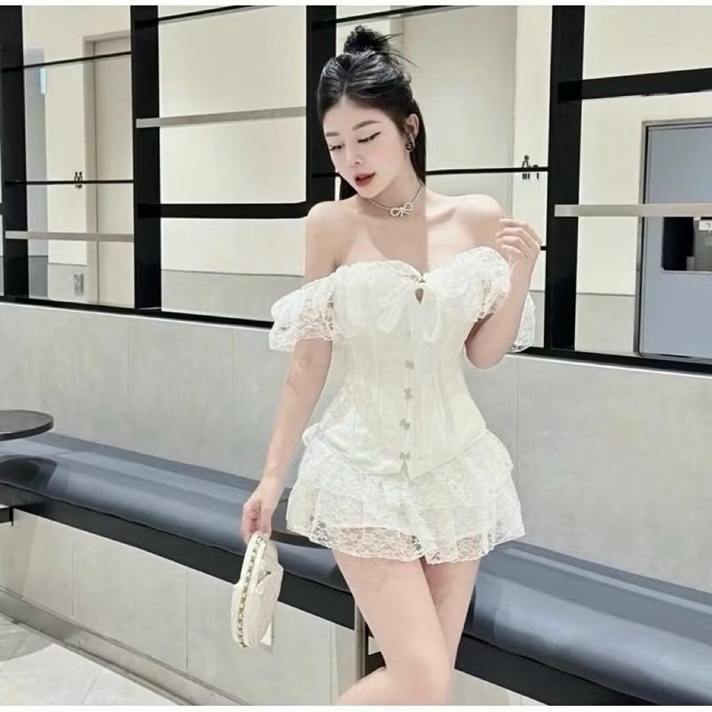 Thanh lý set áo croset