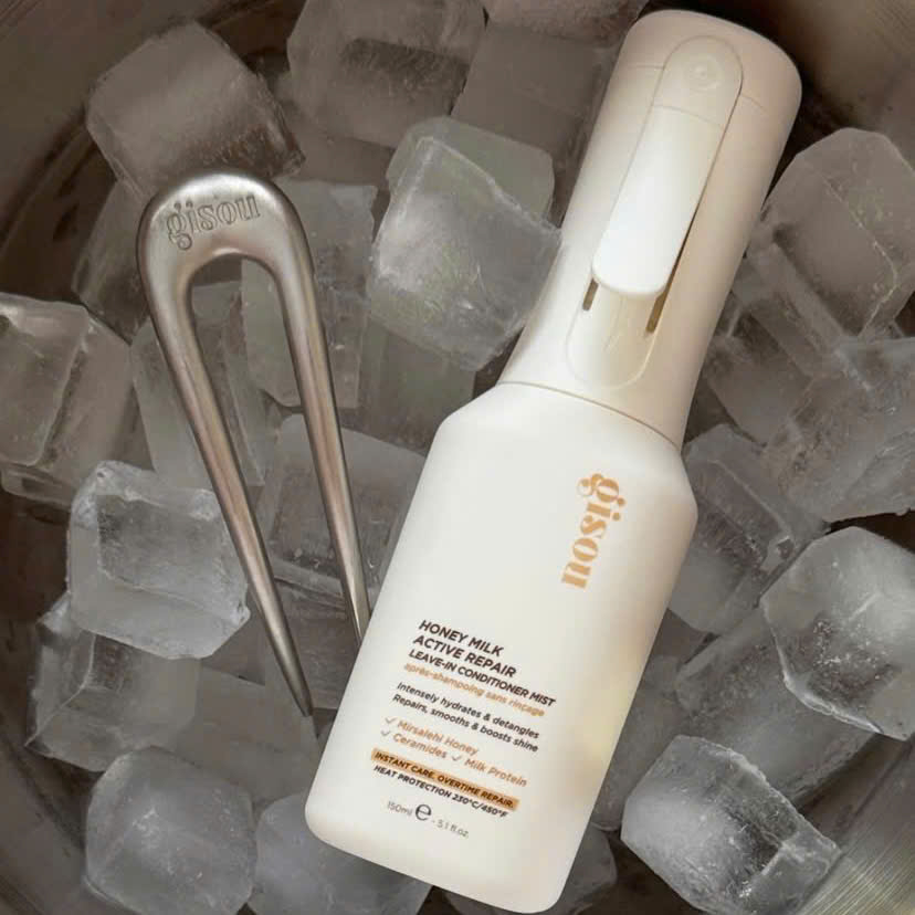 dầu xả khô Gisou HONEY MILK ACTIVE REPAIR LEAVE-IN CONDITIONER MIST