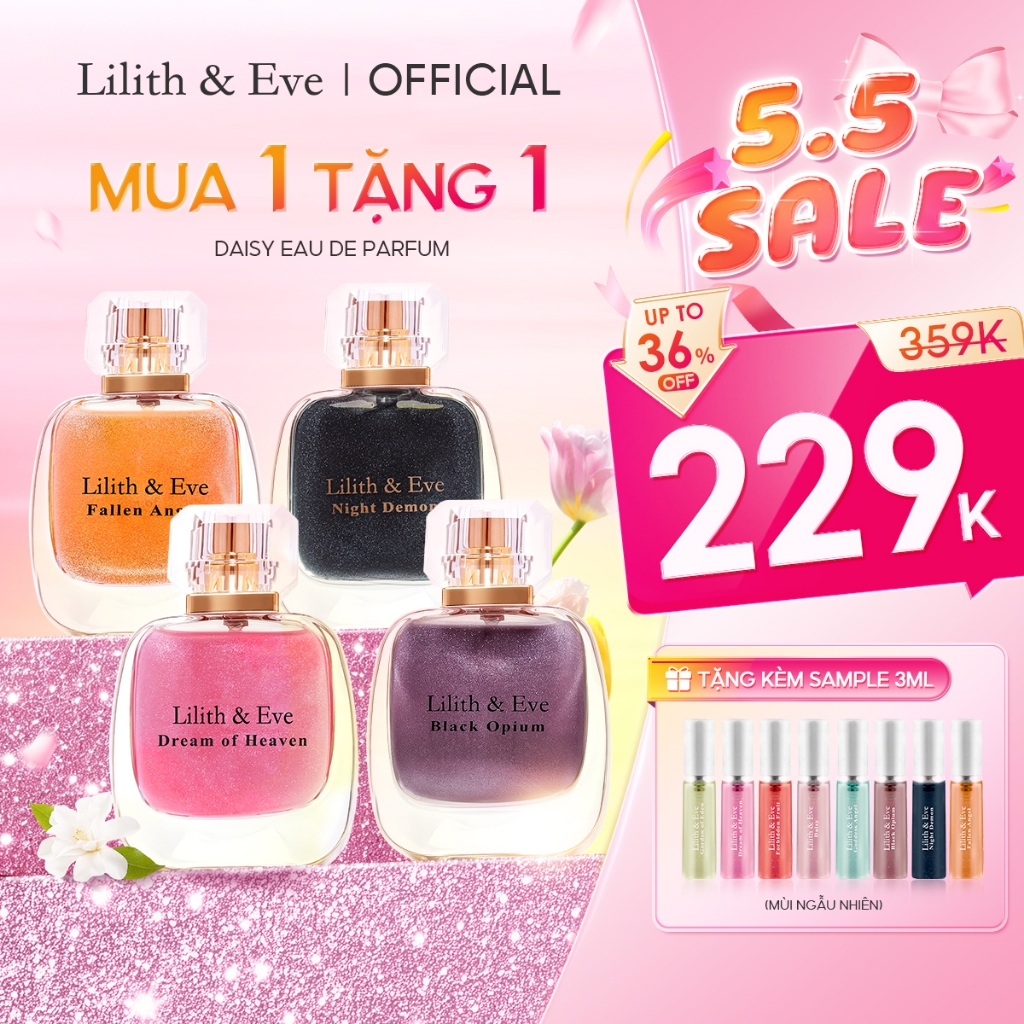 [Dòng Nước Hoa] Lilith and Eve 30ml tinh dầu nước hoa lưu hương lâu cho body mist Eau de Perfume all scents