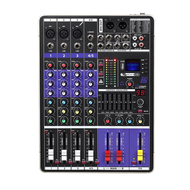Mixer Yamaha M4 Plus 2025 - Kết Nối Bluetooth 99 Chế Độ Giành Cho Reverb - Echo Delay Kết Nối Âm Tha