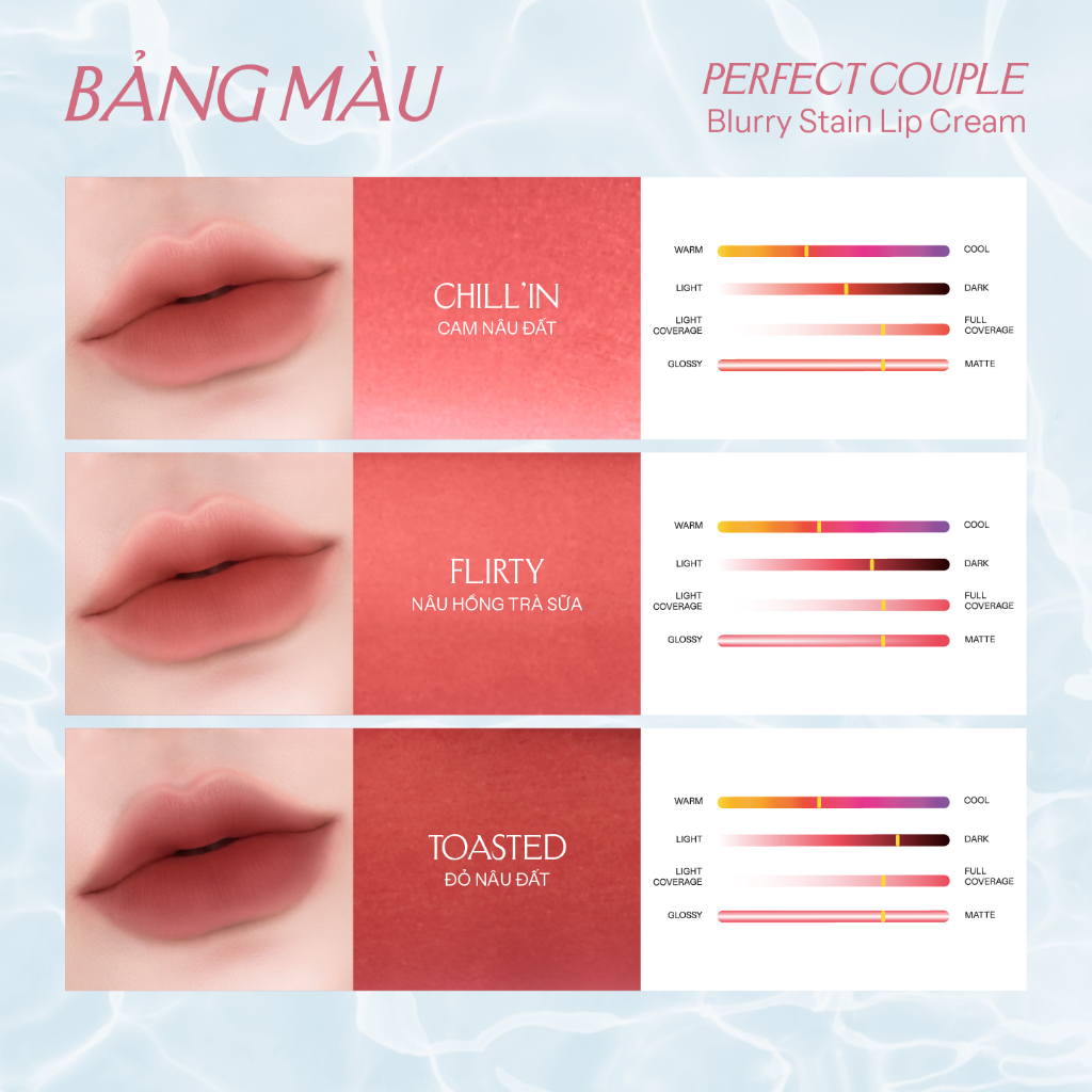 Son bùn ẩm mờ mịn lâu trôi Lemonade Perfect Couple Blurry Stain Lip Cream 3,5g | BigBuy360 - bigbuy360.vn