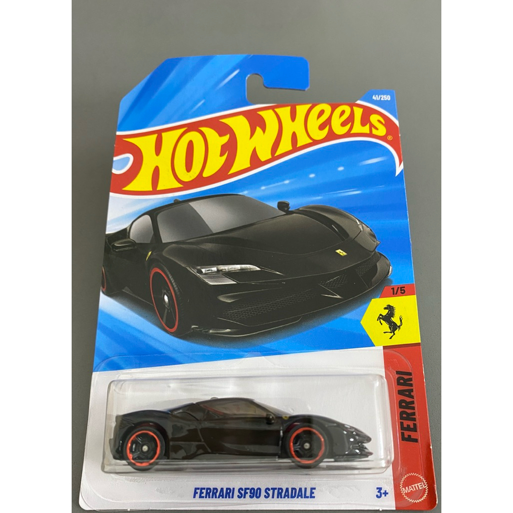 Xe mô Hình Hot Wheels 1/64 Seen Diecast - Ferrari SF90 Stradale