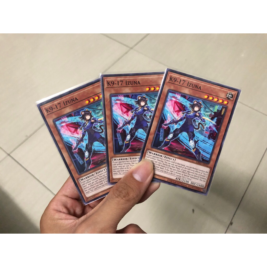 Thẻ bài Yugioh K9-17 Izuna DBJH-AE031 common