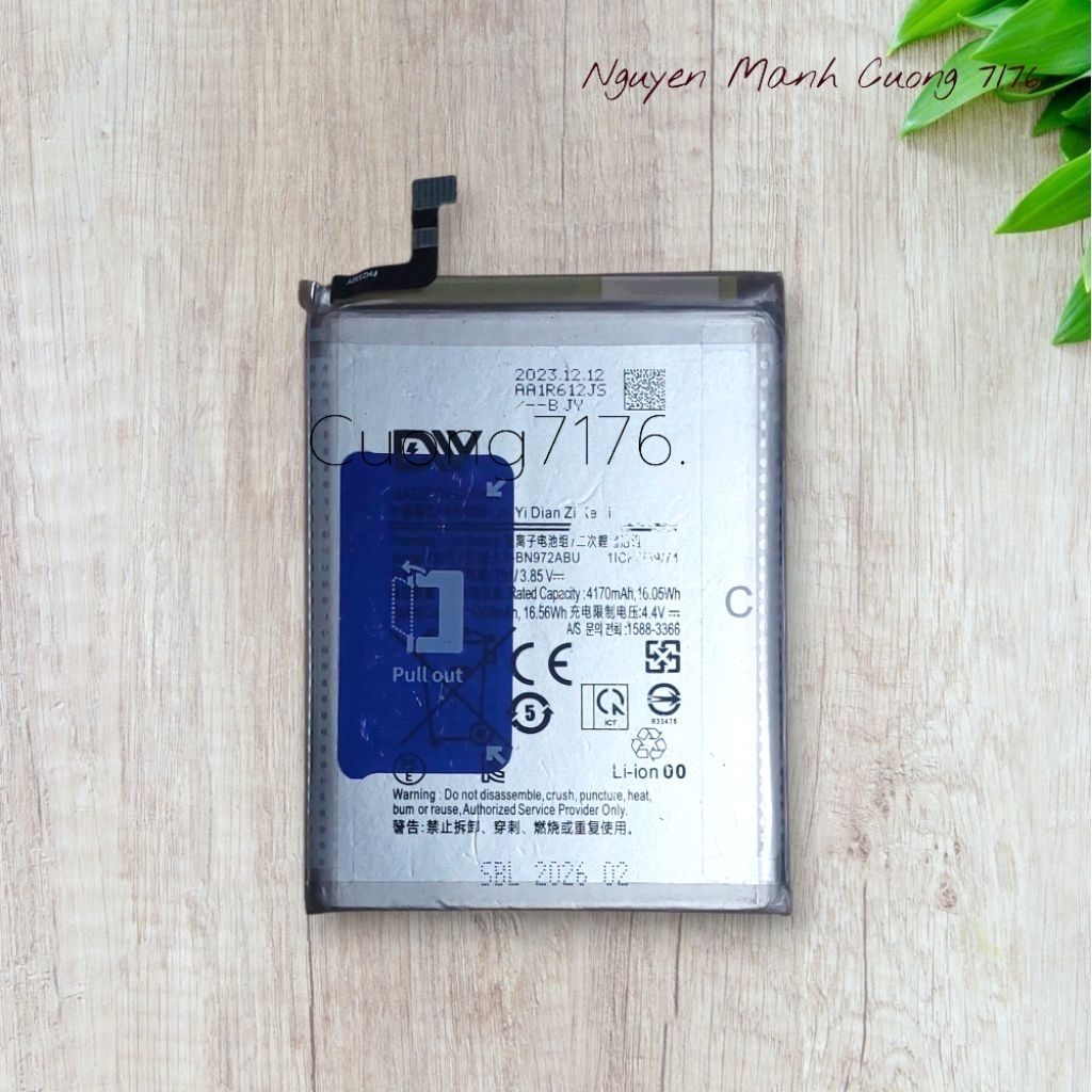 Pin Galaxy Note 10 N972 (EB-BN972ABU) Đã Qua Sử Dụng Hãng DV