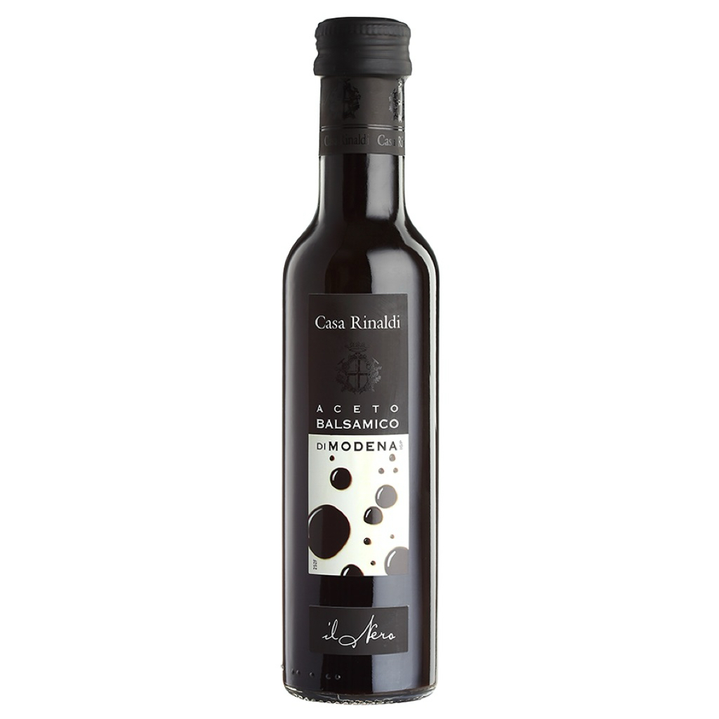 [DATE MỚI] Giấm Đen Casa Rinaldi Balsamic Vinegar PGI 250ml – Nhập Khẩu Ý, Rưới/Trộn Salad, Pasta, Pizza