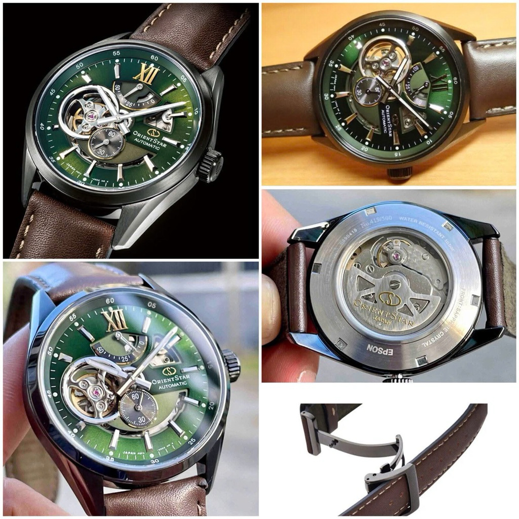 Đồng Hồ Nam Orient Star Joker RK-AV0010E Automatic Size 41 Green Sapphire Limited Like New