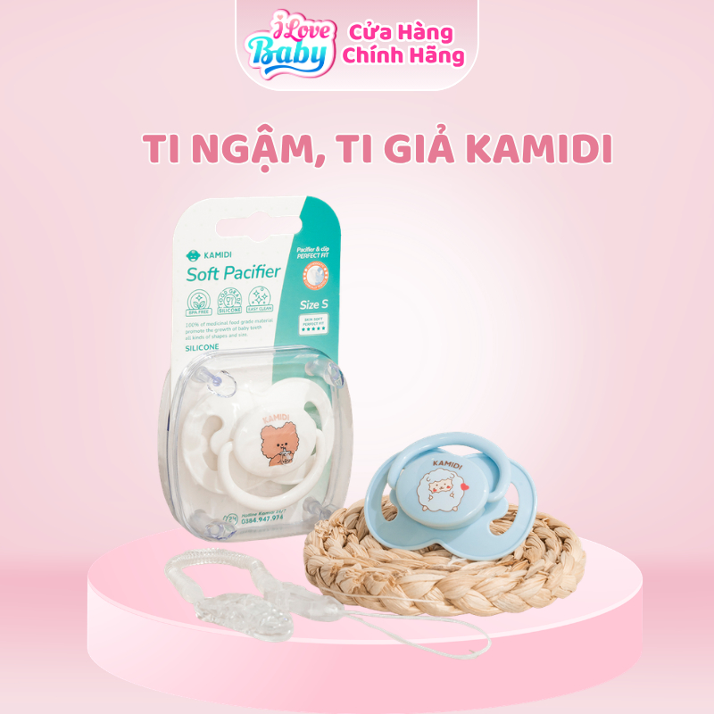 Ti Ngậm, Ti Giả Kamidi cho bé Chính hãng, An toàn