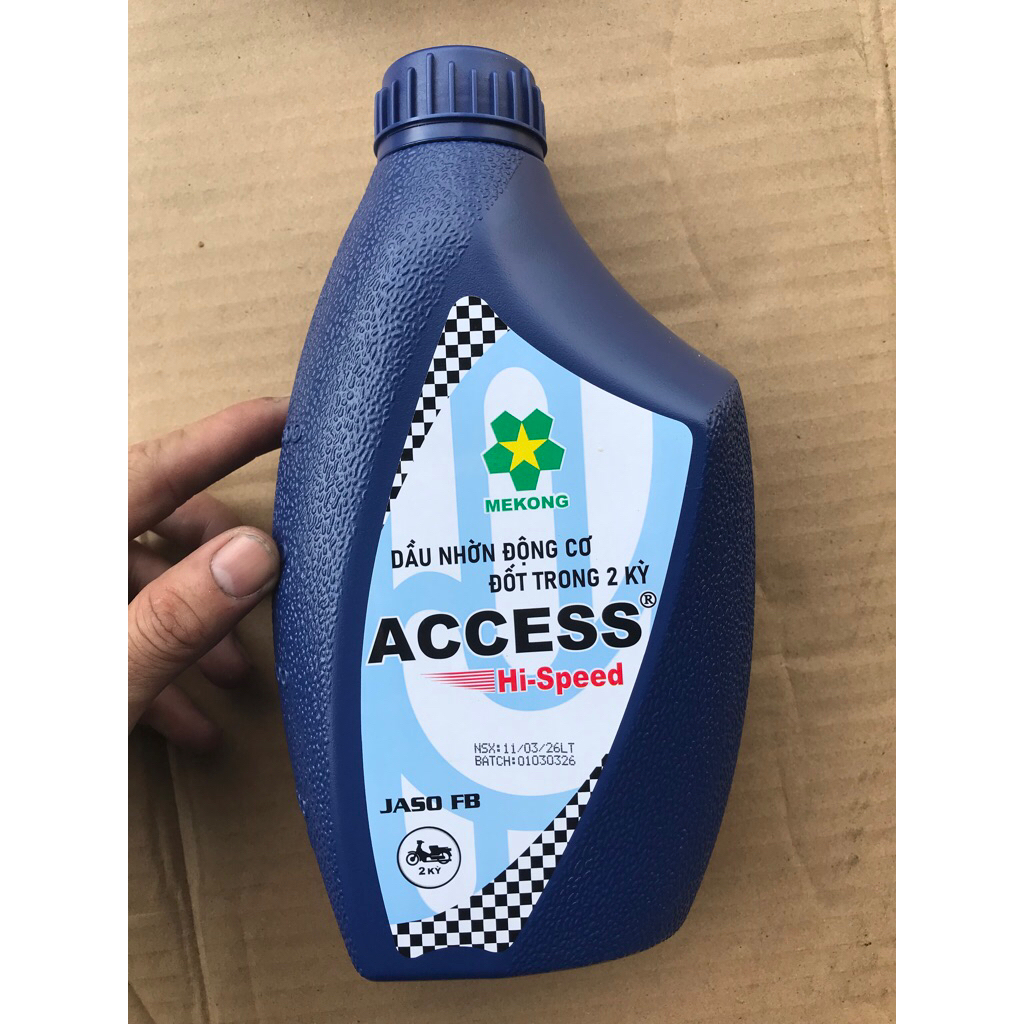 MEKONG ACCESS NHỚT 2 thì MEKONG ACCESS DẦU NHỜN ĐỘNG CƠ ĐỐT TRONG 2 kỳ 1 lít