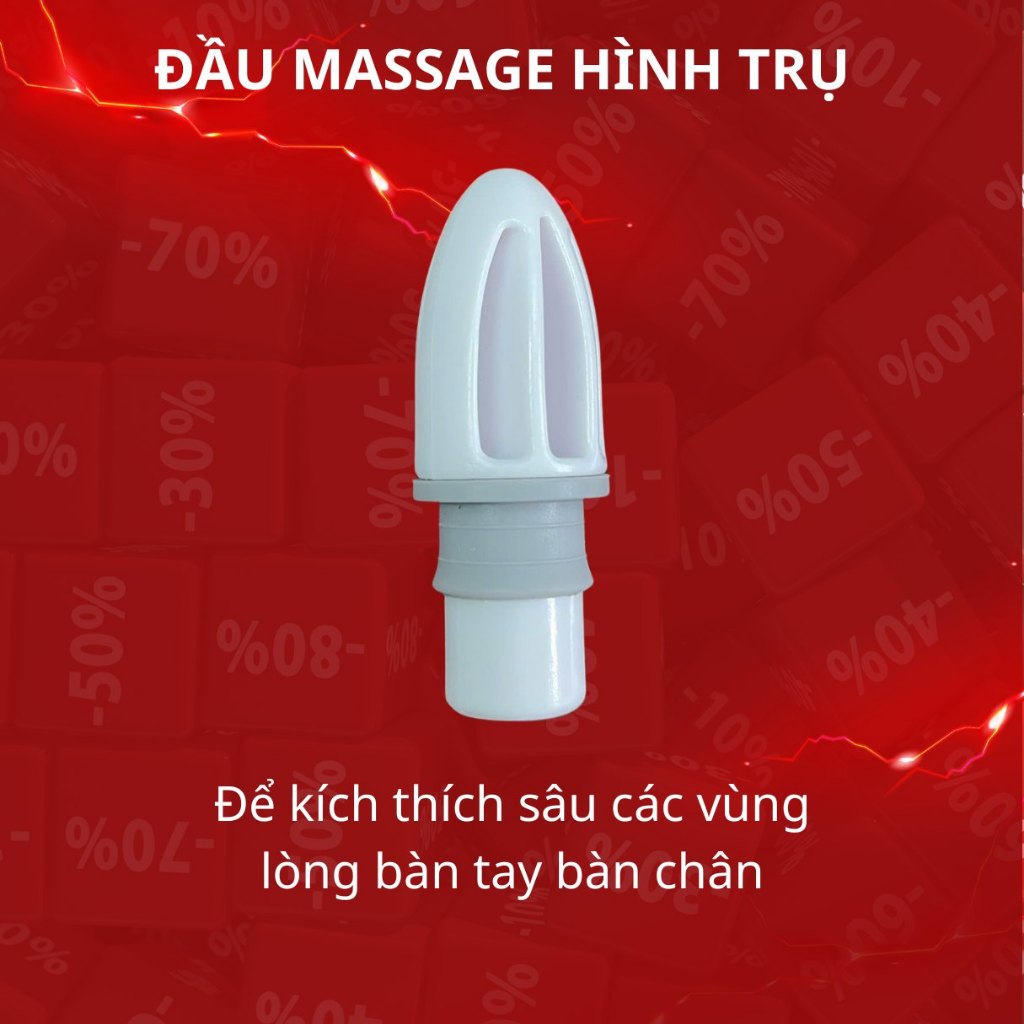 đầu massage nhọn [ hiện thị sp]