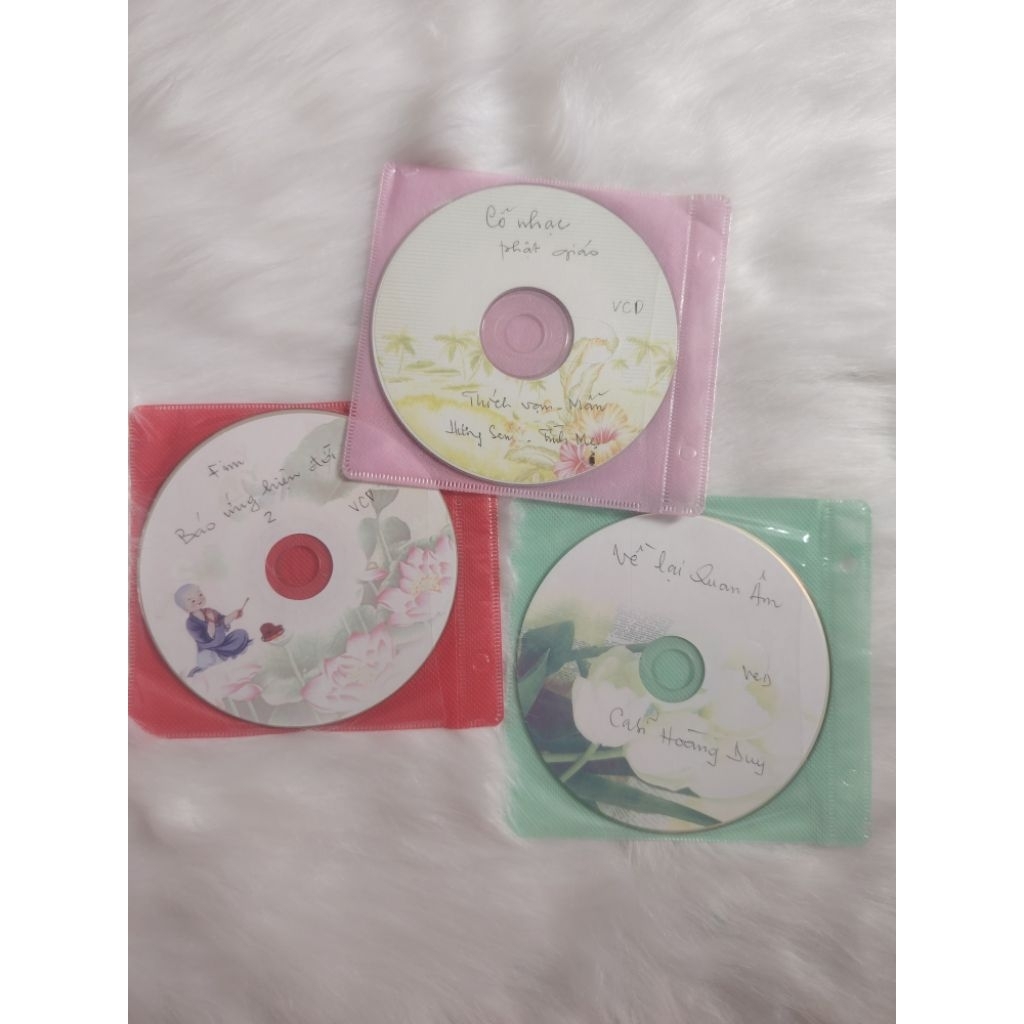 Combo 4 VCD về Phật giáo như hình