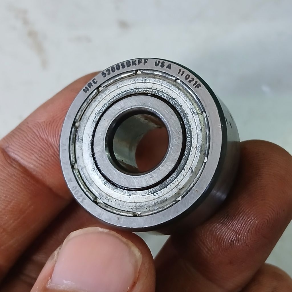 vòng bi 5200 tháo máy bi góc đôi chịu lực dọc trục vít me