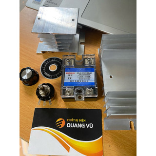 ssr ,chiết áp ,đế tản nhôm tủ điện nồi nấu phở