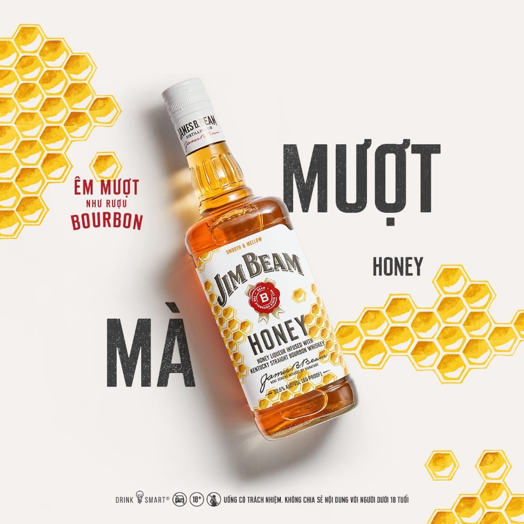 RƯỢU JIM BEAM HONEY 70CL 32.5%