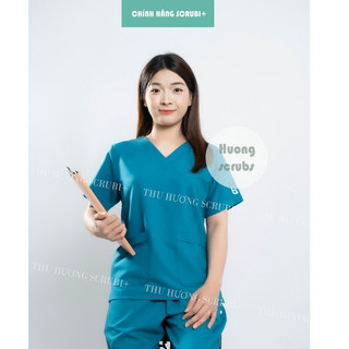 Bộ Scrubs COTTON CAO CẤP bác sĩ, bộ Spa nữ, đồng phục Spa, phòng khám,mầm non, đồng phục bệnh viện