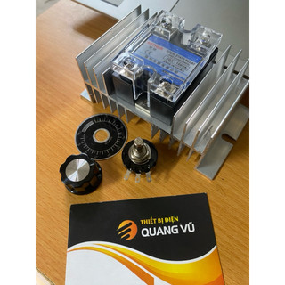 ssr ,chiết áp ,đế tản nhôm tủ điện nồi nấu phở